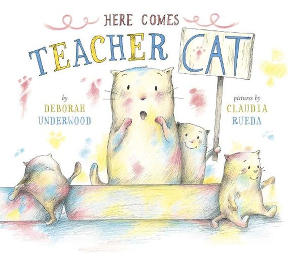 Cover image for Here Comes Teacher Cat