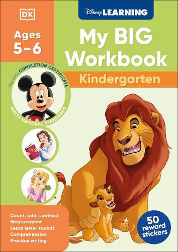 Cover image for Disney Learning Big Workbook Kindergarten