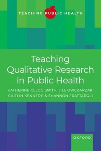Cover image for Teaching Qualitative Research in Public Health