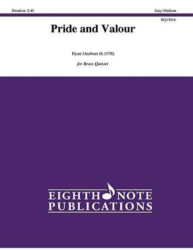 Cover image for Pride and Valour: Score & Parts