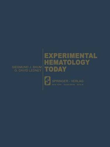 Experimental Hematology Today: 5th Annual Meeting, August 17-20, 1976, Washington D.C., USA