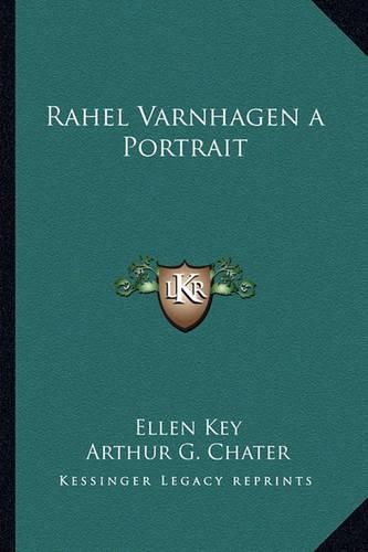 Cover image for Rahel Varnhagen a Portrait
