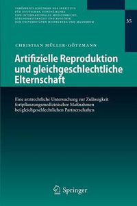 Cover image for Artifizielle Reproduktion Und Gleichgeschlechtlich Elternschaft