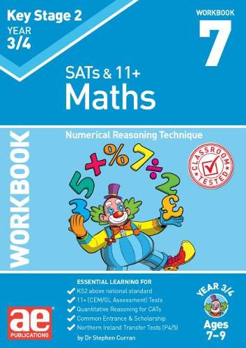 Cover image for KS2 Maths Year 3/4 Workbook 7: Numerical Reasoning Technique