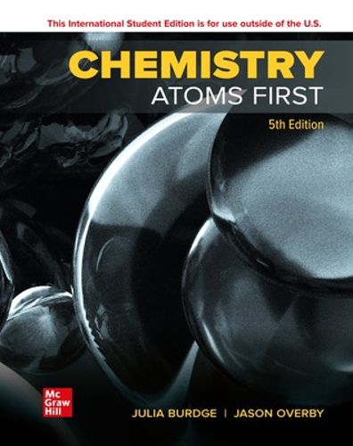 Cover image for Chemistry: Atoms First ISE