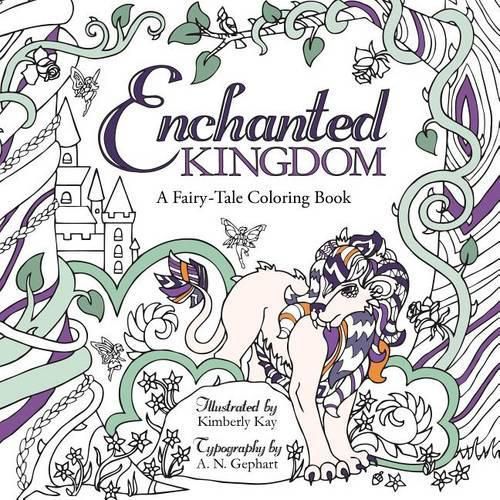 Cover image for Enchanted Kingdom: A Fairy-Tale Coloring Book