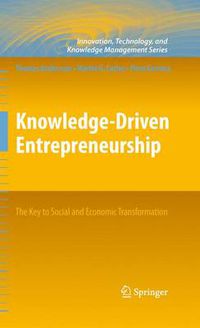 Cover image for Knowledge-Driven Entrepreneurship: The Key to Social and Economic Transformation