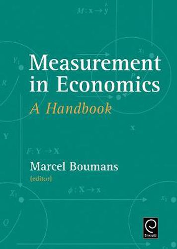 Cover image for Measurement in Economics: A Handbook