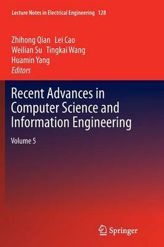 Cover image for Recent Advances in Computer Science and Information Engineering: Volume 5