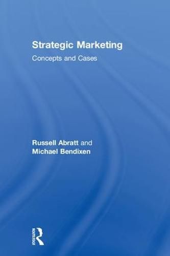 Cover image for Strategic Marketing: Concepts and Cases