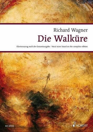 Cover image for Die Walkure Wwv 86b: Vocal Score