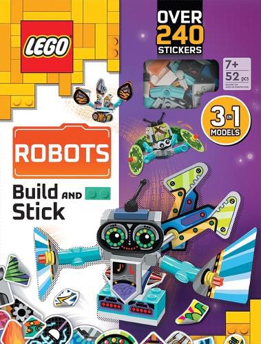 Cover image for Lego(r) Books. Build and Stick: Robots