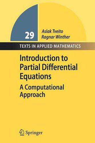 Cover image for Introduction to Partial Differential Equations: A Computational Approach