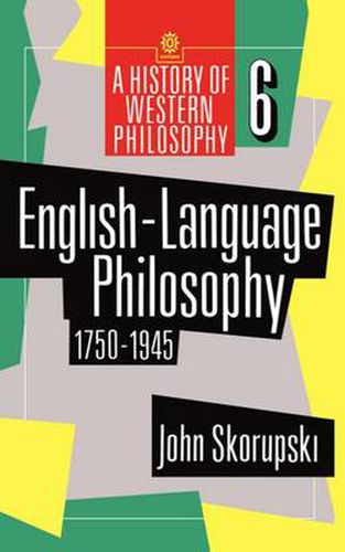 Cover image for English-Language Philosophy 1750-1945