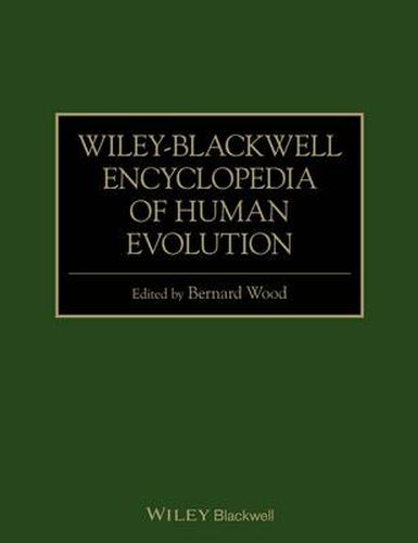 Cover image for Wiley-Blackwell Encyclopedia of Human Evolution