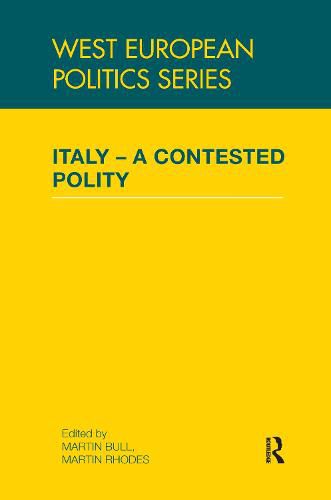 Cover image for Italy - A Contested Polity