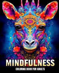 Cover image for Mindfulness Coloring Book for Adults