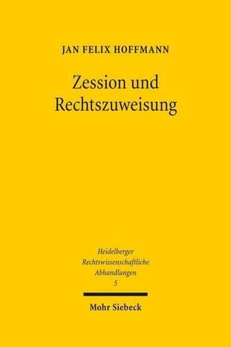 Cover image for Zession und Rechtszuweisung