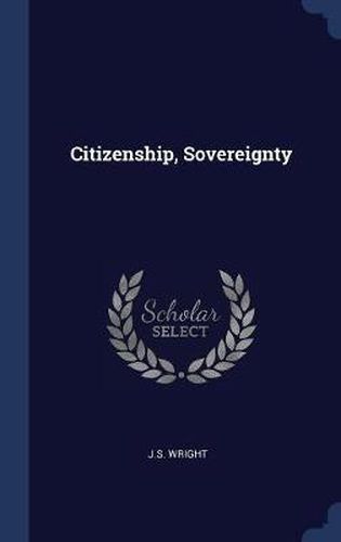 Cover image for Citizenship, Sovereignty