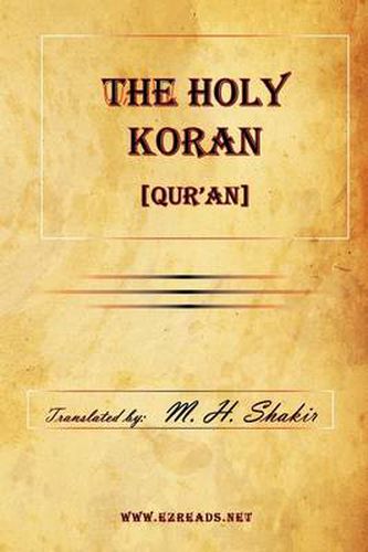 Cover image for The Holy Koran [Qur'an]