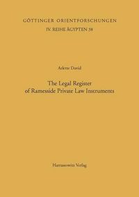 Cover image for Classification and Categorization in Ancient Egypt / The Legal Register of Ramesside Private Law Instruments