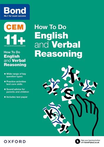 Cover image for Bond 11+: CEM How To Do: English and Verbal Reasoning