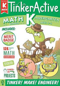 Cover image for TinkerActive Workbooks: Kindergarten Math