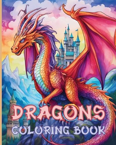 Cover image for Dragon Coloring Book