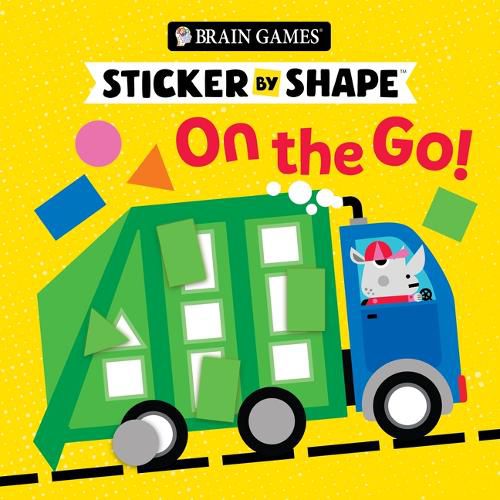 Cover image for Brain Games - Sticker by Shape: On the Go! (for Kids Ages 3-6)