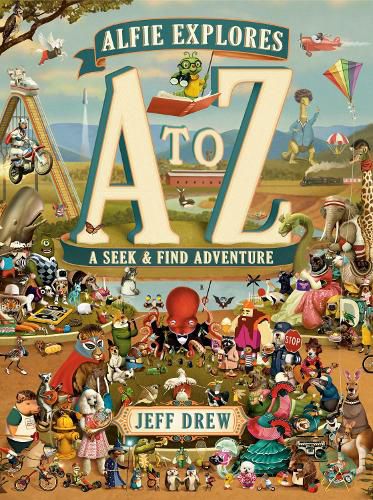 Cover image for Alfie Explores A to Z