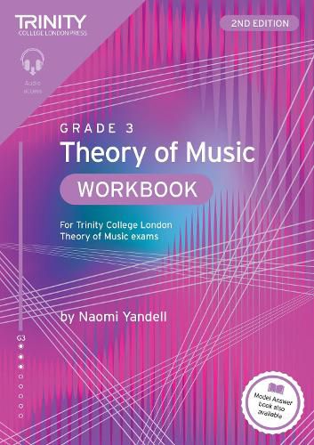 Cover image for Trinity College London Theory of Music Workbook Grade 3 (2nd edition)