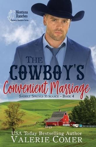 Cover image for The Cowboy's Convenient Marriage: A Montana Ranches Christian Romance