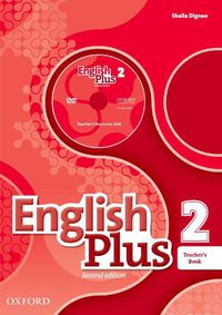 Cover image for English Plus: Level 2: Teacher's Book with Teacher's Resource Disk and access to Practice Kit