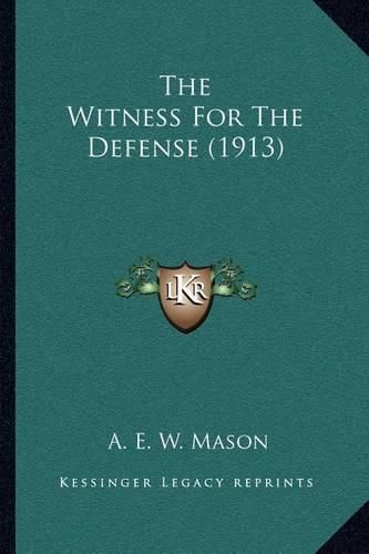 Cover image for The Witness for the Defense (1913)