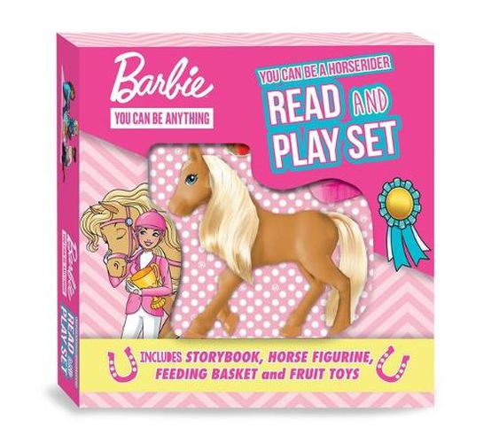 Cover image for Barbie You Can be Anything: You Can be a Horserider Read and Play Set (Mattel)