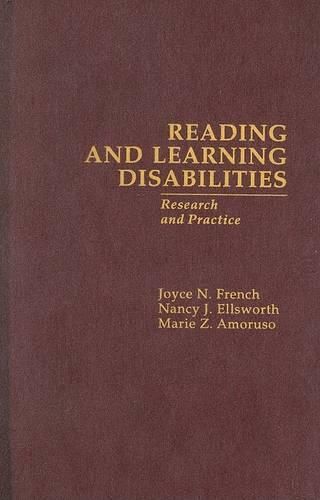 Cover image for Reading and Learning Disabilities: Research and Practice