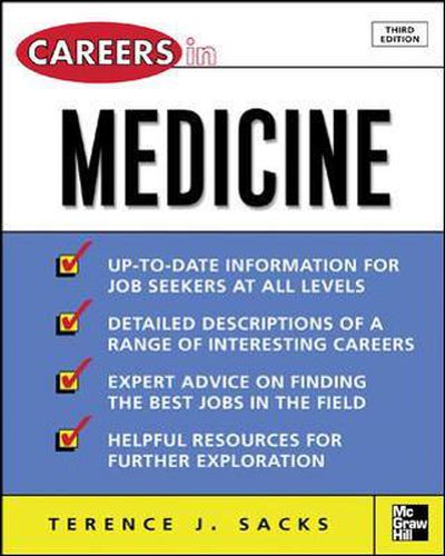 Cover image for Careers in Medicine, 3rd ed.