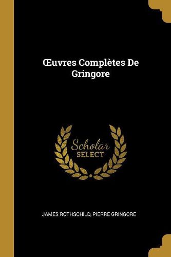 Cover image for OEuvres Completes De Gringore