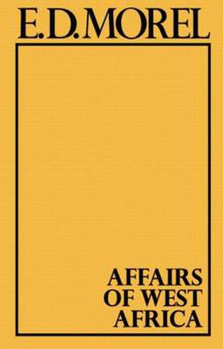 Cover image for Affairs of West Africa