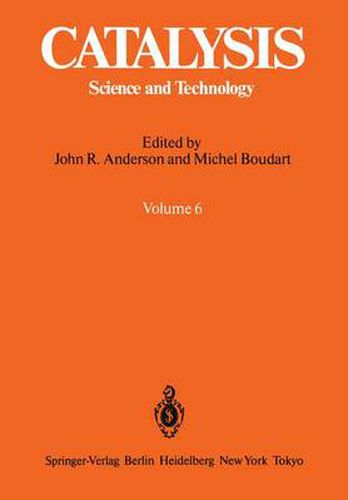 Catalysis: Science and Technology Volume 6