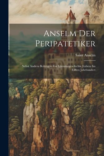 Cover image for Anselm Der Peripatetiker