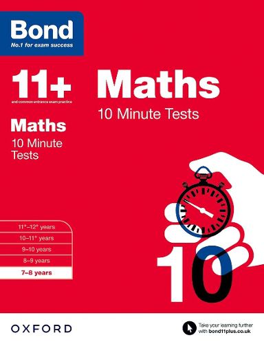 Cover image for Bond 11+: Maths: 10 Minute Tests: 7-8 years