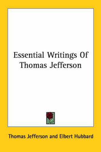 Cover image for Essential Writings of Thomas Jefferson