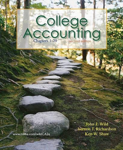 Cover image for College Accounting, Chapters 1-29