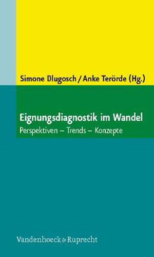 Cover image for Eignungsdiagnostik im Wandel: Perspektiven - Trends - Konzepte