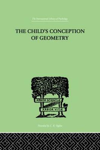 Cover image for Child's Conception Of Geometry