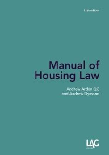 Cover image for Manual of Housing Law 11th edition