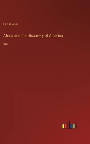 Cover image for Africa and the Discovery of America