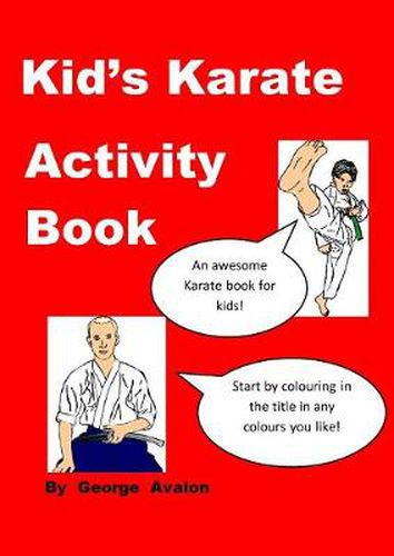 Cover image for Kid's Karate Activity Book