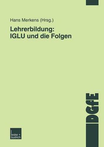 Cover image for Lehrerbildung: Iglu Und Die Folgen